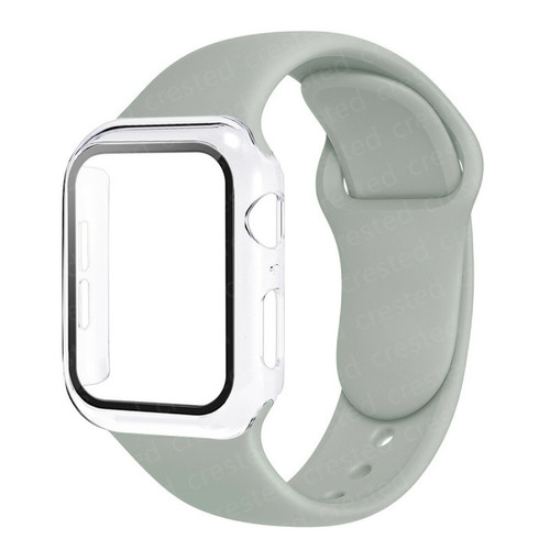 Generic - Verre + boîtier + sangle pour Apple Watch Band Fog 40mm Series 654 SE Generic  - Objets connectés