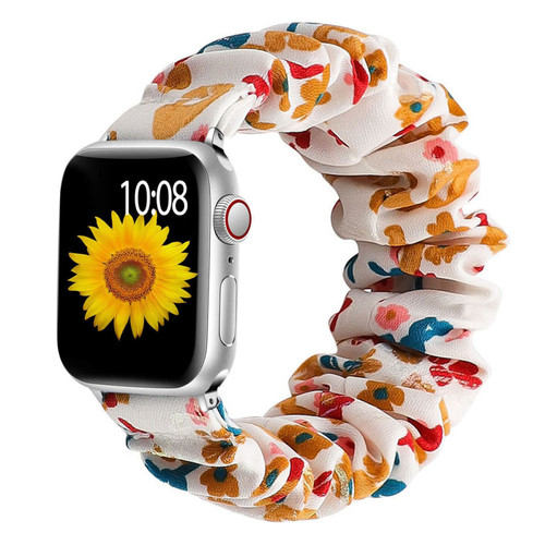 Generic - Sangle Scrunchie de 38 mm pour le groupe de montre Apple Watch Generic  - Accessoires bracelet connecté
