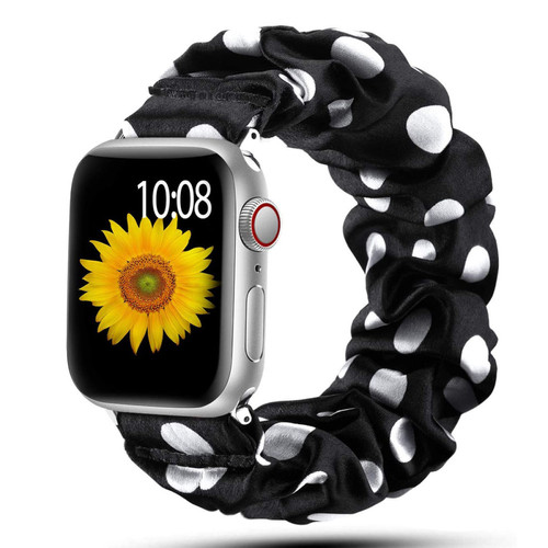 Generic - Sangle Scrunchie de 38 mm pour le groupe de montre Apple Watch Generic  - Accessoires bracelet connecté
