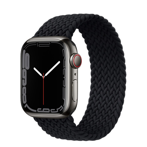 Generic - Sangle en boucle solo tressée pour le groupe de montre Apple Watch Generic  - Accessoires bracelet connecté