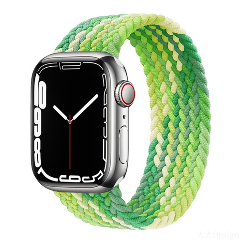 Generic - Sangle en boucle solo tressée pour le groupe de montre Apple Watch Generic  - Montre et bracelet connectés