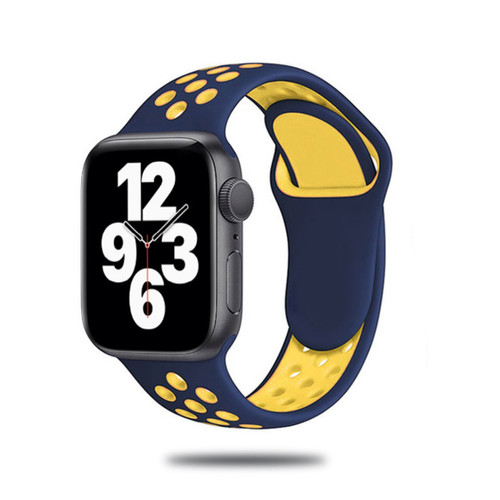 Generic - Sangle de silicone de 41 mm pour le groupe de montre Apple Watch Generic  - Marchand Valtroon