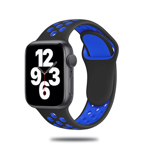 Generic - Sangle de silicone de 41 mm pour le groupe de montre Apple Watch Generic  - Marchand Valtroon