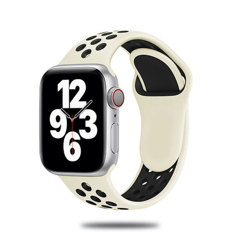 Generic - Sangle de silicone de 41 mm pour le groupe de montre Apple Watch Generic  - Montre et bracelet connectés