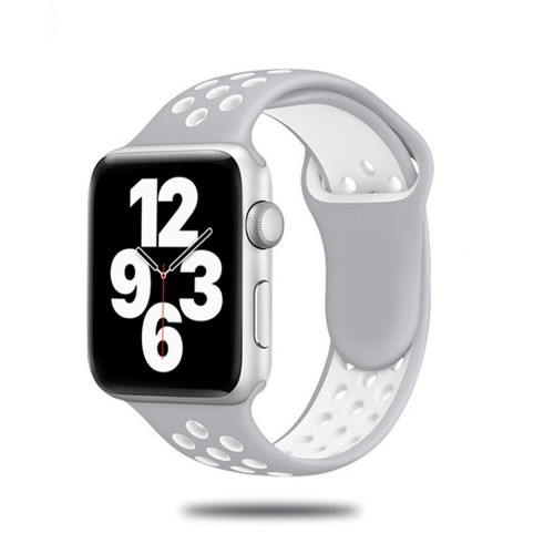 Generic - Sangle de silicone de 41 mm pour le groupe de montre Apple Watch Generic  - Accessoires bracelet connecté
