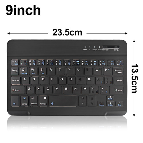Generic - Mini Bluetooth Clavier Clavier sans fil 9 en anglais noir Generic  - Mini clavier sans fil