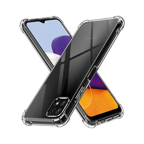 Generic - Coque hybride transparente (bumper + dos) pour Samsung Galaxy A22 5G Generic  - Accessoires Samsung Galaxy S Accessoires et consommables
