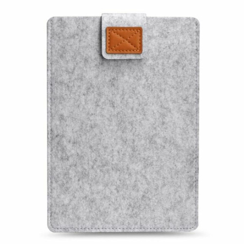 Generic - Data case 13 pouces, Convient aux MacBook Pro et air - Pochette en feutre de laine gris clair - Generic