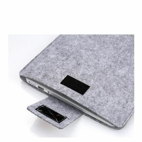 Generic Data case 13 pouces, Convient aux MacBook Pro et air - Pochette en feutre de laine gris clair