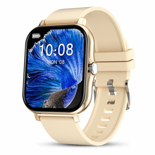 Generic - Gt20 Smart Watch 1.69 Pouces Full Touch Bluetooth Call Music Watch Bracelet De Surveillance De La Santé Bracelet En Acier Rose Generic  - Montre et bracelet connectés