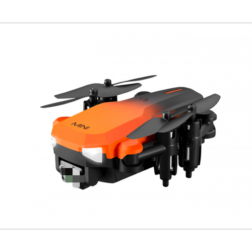 Generic - 1 batterie mini drone photographie aérienne sans appareil de positionnement de la caméra pour évitement d'obstacles à distance contrôle de la télécommande-orange Generic  - Drone sans camera