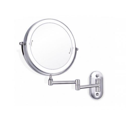 Generic - 10 fois grossissement 8 pouces pliants de maquillage de miroir de maquillage à LED suspendu miroir miroir double face illuminé miroir Generic  - Miroir grossissant maquillage
