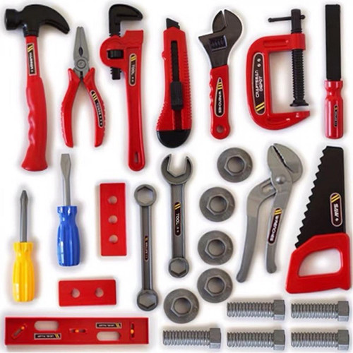 Generic - 26PCS nouveaux kits d'outils de construction en plastique ensemble enfants bricolage Construction jouets éducatifs @7e Edition2 Generic  - Ludique & Insolite