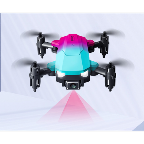 Drone 3 batterie mini drone photographie aérienne 4K caméra simple caméra de positionnement avion évase évitement de télécommande avion-vert