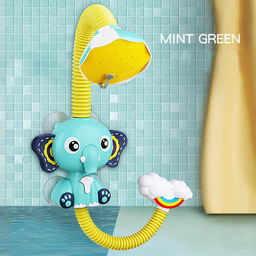 Generic - Bain de bébé jouets jeu d'eau robinet d'éléphant douche électrique pulvérisation salle de bains pour enfants Generic  - Jeux de société Generic