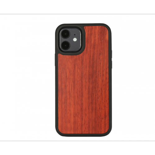 Generic - Boîtier de téléphone portable en bois de rose-boeuf avec une protection de lentille anti-explosion complète-iphone12 5 4 Generic  - Accessoire Smartphone
