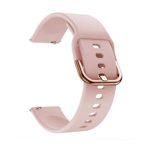 Generic - Bracelet de montre en silicone remplaçable Bracelet de montre à boucle de 20 mm Compatible avec Samsung Galaxy Watch Active2 rose126 Generic  - Accessoires Clavier Ordinateur Generic