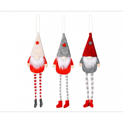 Generic - C94 3pcs décoration de Noël forêt de Noël vieil homme suspendu jambes pendentif pendentif créatif pendentif pendentif pendentif nain poupée pendentif Generic  - Figurine Noël Décorations de Noël