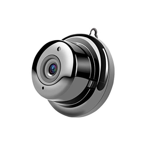 Generic - Caméra de sécurité intérieure WiFi, caméra domestique HD 1080P avec vision nocturne, enregistrement d'alarme de mouvement, noir - Alarme maison avec camera smartphone