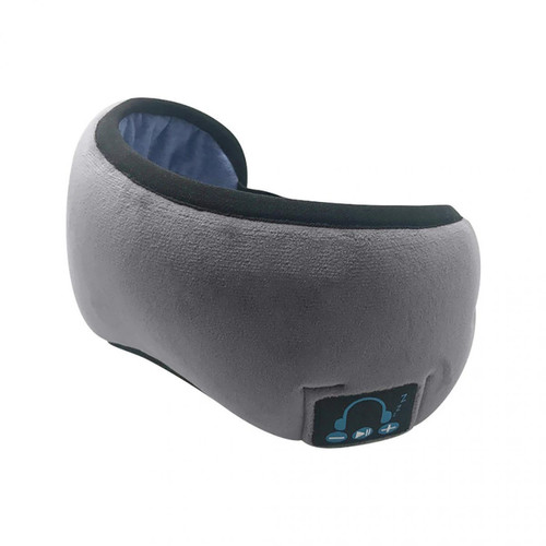 Generic - Écouteur stéréo sans fil sommeil doux masque pour les yeux de sommeil casque de musique Generic  - Son audio