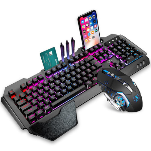 Generic - Ensemble clavier et souris sans fil rechargeables Accessoires pour ordinateur de bureau de jeu - Generic