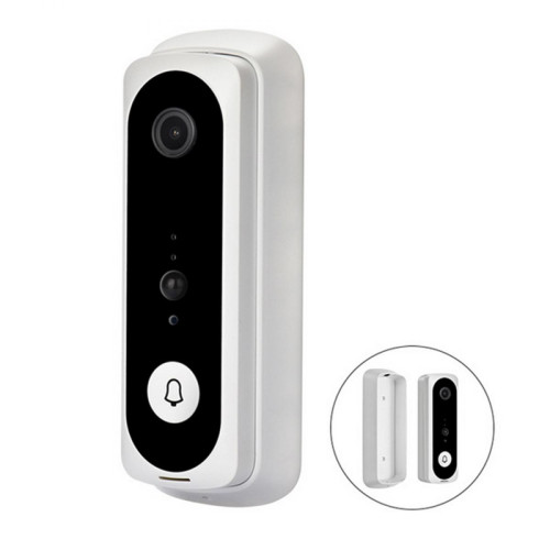Accessoires de motorisation Generic Intelligent sans fil visuel sonnette interphone vocal vision nocturne sécurité à domicile caméra vidéo wifi494
