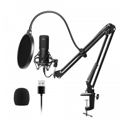 Generic - Kit de microphone USB 192KHZ / 24BIT Micro professionnel à condensateur de podcast pour PC Kit de karaoké Studio d'enregistrement 418 - Lecteur DVD - Enregistreurs DVD- Blu-ray Generic