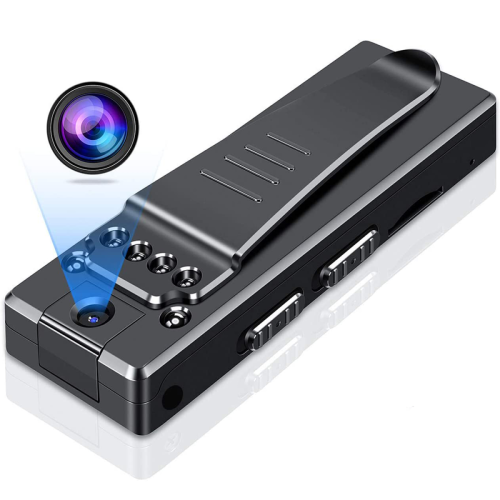 Accessoires caméra Generic Mini caméra corporelle, enregistreur vidéo portable 1080p, petite caméra de surveillance de sécurité pour la maison et le bureau