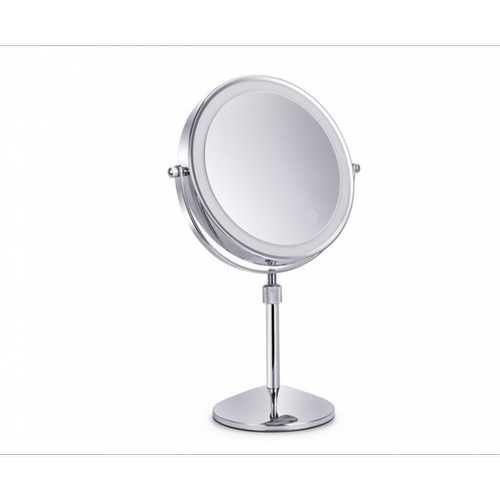 Generic - Miroir de maquillage double face à deux côtés de 8 pouces miroir de table de lumière ronde avec miroir lumineux Generic  - Miroir lumineux maquillage