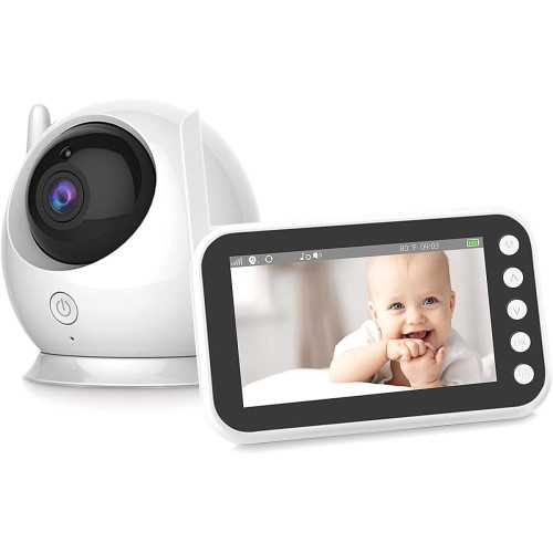 Generic - Moniteur pour bébé avec caméra et audio Caméra intérieure domestique Caméra HD sans fil Generic  - Camera surveillance sans fil avec moniteur