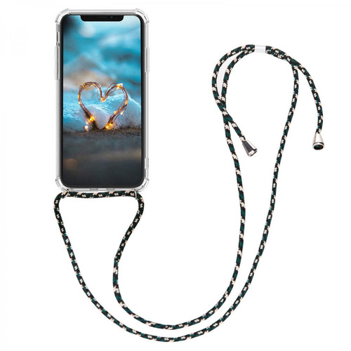 Generic - Pour iPhone 12 Pro Max 6.7in Lanyard Neck Strap Rétractable String Phone Case - Iphone case