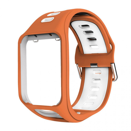 Generic - Pour Tomtom Runner 2/3 Spark / 3 Sport Montre de remplacement en silicone avec bracelet de montre Generic - Accessoires montres connectées