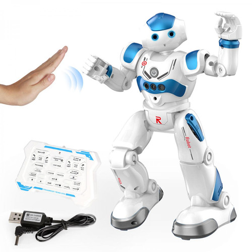 Jeux éducatifs Generic Télécommande de danse de jouet pour enfants de chargement multifonction de robot intelligent