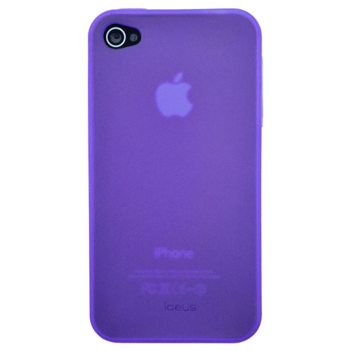 Coque, étui smartphone Generic Étui TPU pour Apple iPhone 4S violet