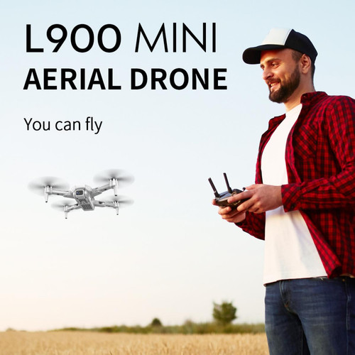 Drone connecté Drone  L900 Pro SE 4K HD WIFI 5G professionnel double caméra avec GPS Orange