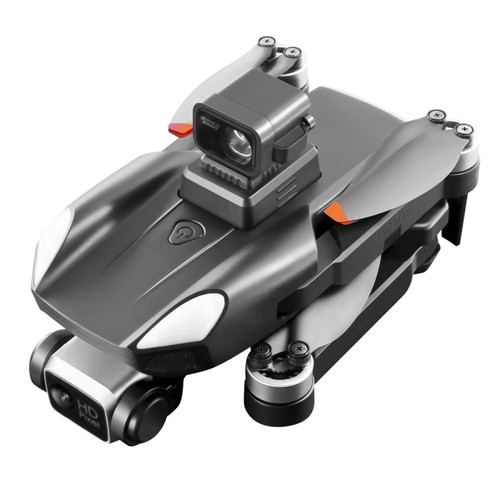 Drone connecté Drone K90 MAX avec caméra 4K HD 5G WIFI dispositif d'évitement d'obstacles laser 3 batterie le noir