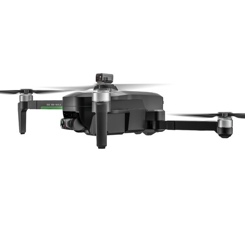 Drone connecté Drone SG906 MAX1 avec 4K UHD caméra cardan 3 axes Fonction d'évitement d'obstacles FPV 3 batterie Noir