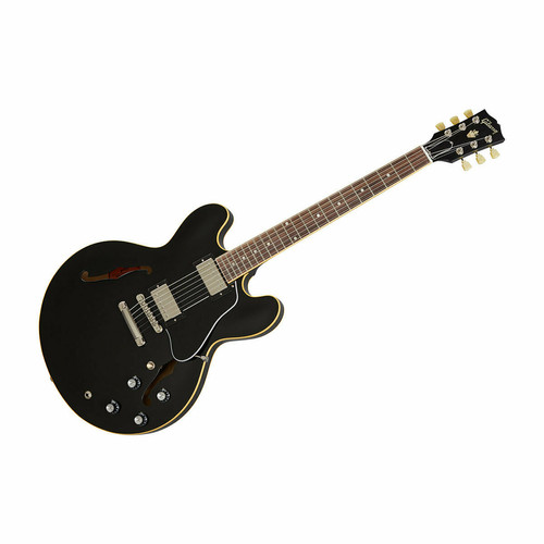 Gibson - ES-335 Vintage Ebony + étui Gibson Gibson  - Etui guitare