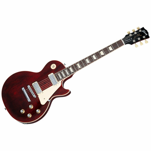Gibson - Les Paul Deluxe 70s Wine Red Gibson Gibson  - Guitare electrique les paul