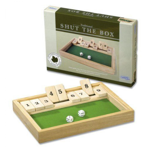 Gibsons - Traditional Shut The Box - Jeux de Société (Import Grande Bretagne) Gibsons  - Shut the box