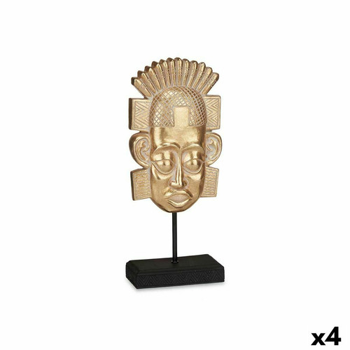 Gift Decor - Figurine Décorative Indien Doré 17,5 x 36 x 10,5 cm (4 Unités) Gift Decor  - Bonnes affaires Décoration