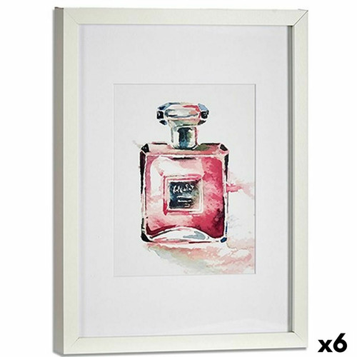Gift Decor - Cadre Parfum verre Contre-plaqué 33 x 3 x 43 cm (6 Unités) - Tableaux, peintures