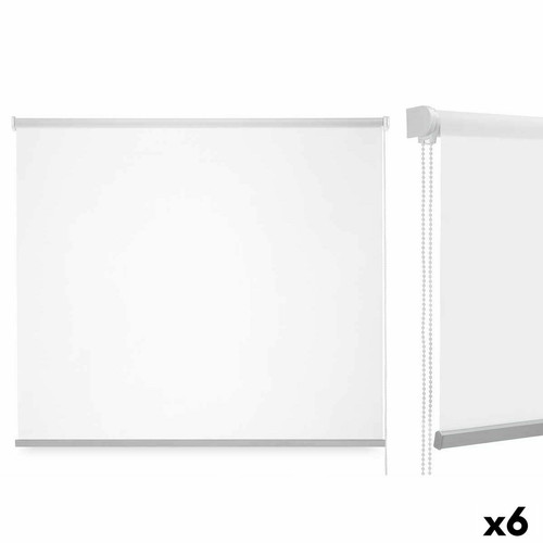 Gift Decor - Store à enrouleur Blanc Tissu Plastique 120 x 180 cm (6 Unités) Gift Decor  - Menuiserie