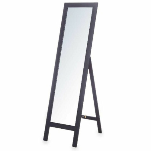 Miroirs Gift Decor Miroir sur pied Noir Bois 40 x 145 x 40 cm