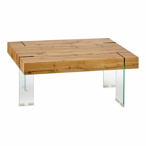 Gift Decor - Table Basse Bois verre (60 x 42 x 120 cm) Gift Decor  - Table Basse de Jardin Tables de jardin
