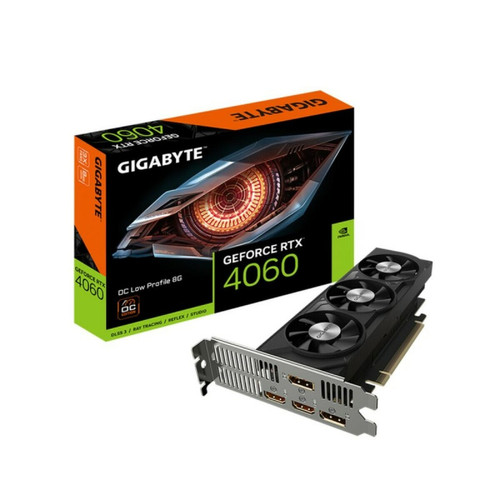 Gigabyte - Carte Graphique Gigabyte GV-N4060OC-8GL Geforce RTX 4060 8 GB GDDR6 Gigabyte  - Marchand Stortle
