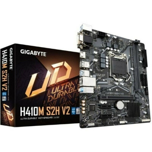 Gigabyte - Carte Mère Gigabyte H410M S2H V2 mATX LGA1200 LGA 1200 Intel Intel H410 - Carte mère Intel Intel lga 1200