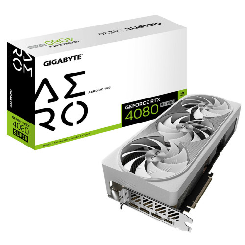 Gigabyte - GeForce RTX 4080 SUPER AERO OC 16G Gigabyte  - Carte graphique reconditionnée
