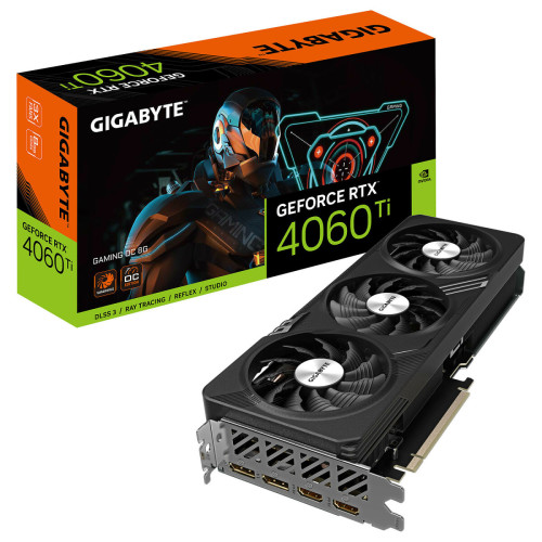 Gigabyte - GeForce RTX 4060 Ti GAMING OC 8Go - Carte Graphique NVIDIA 128 bit