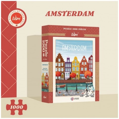 Gigamic - Puzzle Wim Amsterdam 1000pcs Gigamic  - Gigamic